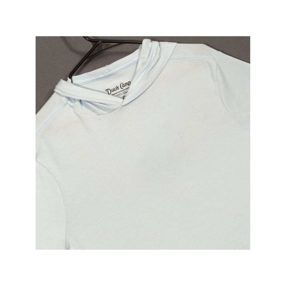 Duck Camp Essential Drirelease Hoodie Men's M Blue Lightweight Pullover